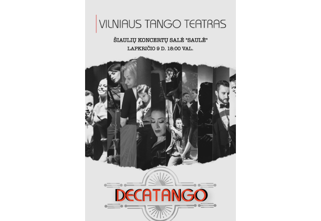 VILNIAUS TANGO TEATRAS. DECATANGO