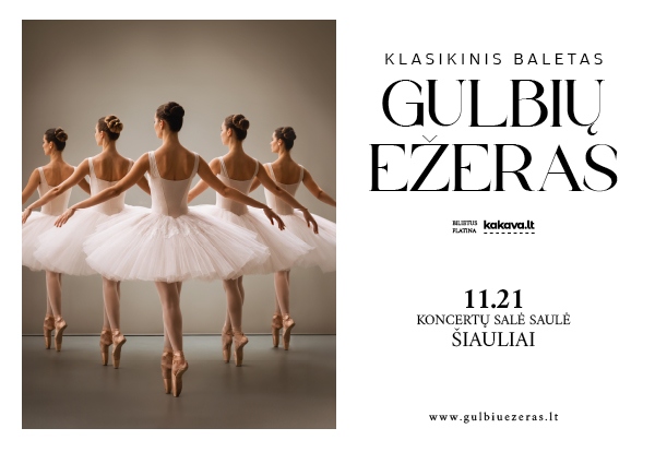 Klasikinis baletas „Gulbių ežeras“