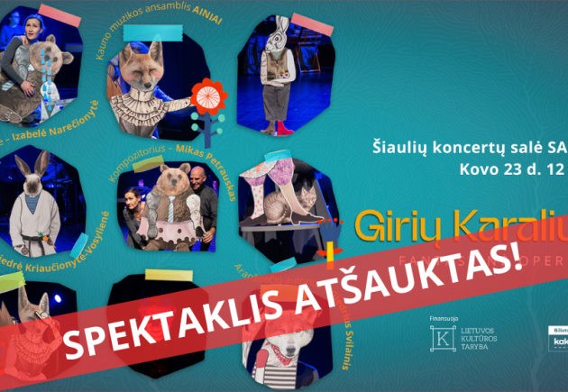 ATŠAUKTAS! Fantastinė operetė „GIRIŲ KARALIUS“