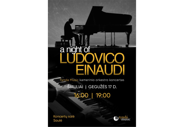 A Night of Ludovico Einaudi | by Tynda Music Orchestra | Papildomas koncertas | Šiauliai (1)