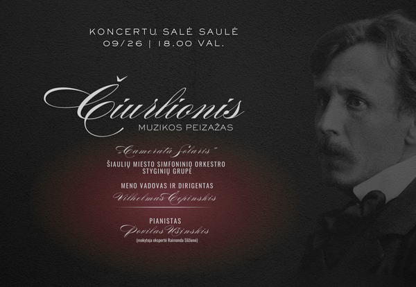 Muzikos peizažas. Čiurlionis | Šiauliai