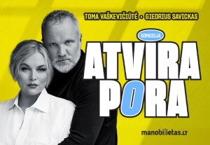  Komedija „ATVIRA PORA“ (Dario Fo, Franca Rame, Jacopo Fo) 