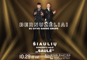 Grupė BERNUŽĖLIAI su gyvo garso grupe