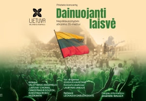 Koncertas „Dainuojanti laisvė“ - Nepriklausomybės atkūrimo 35-mečiui