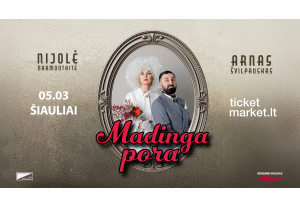 NIJOLĖ NARMONTAITĖ IR ARNAS ŠVILPAUSKAS „MADINGA PORA“