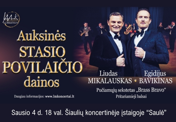 AUKSINĖS STASIO POVILAIČIO DAINOS