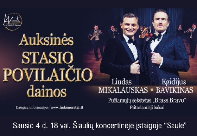 AUKSINĖS STASIO POVILAIČIO DAINOS