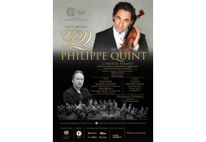 Smuiko virtuozas PHILIPPE QUINT (JAV) ir „CAMERATA SOLARIS“ Šiaulių miesto simfoninis orkestras | Dirigentas Vilhelmas Čepinskis