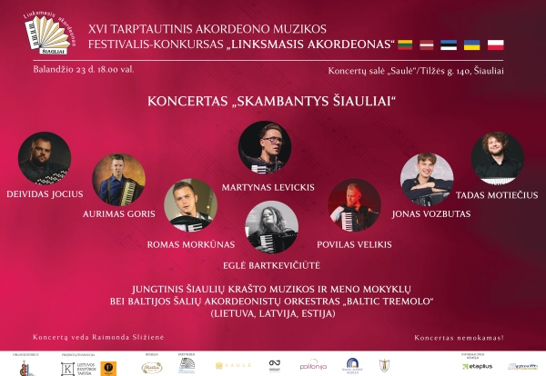 KONCERTAS „SKAMBANTYS ŠIAULIAI“