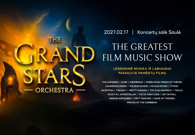 THE GRAND STARS ORCHESTRA „The Greatest Film Music Show“