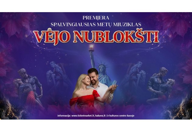 PREMJERA! | Miuziklas „Vėjo nublokšti“