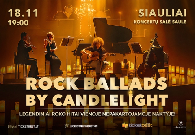 ROCK BALLADS BY CANDLELIGHT