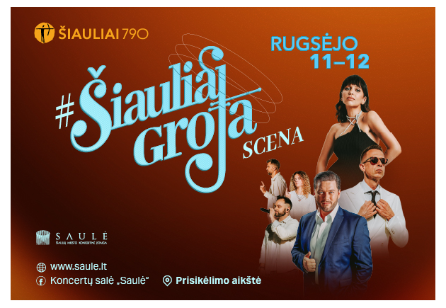#ŠIAULIAI GROJA scena | Šiaulių dienos 790 | 1 DIENA