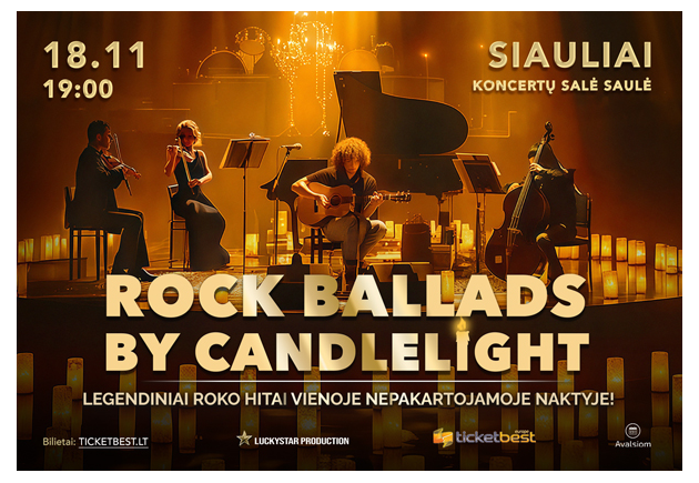 ROCK BALLADS BY CANDLELIGHT (2)