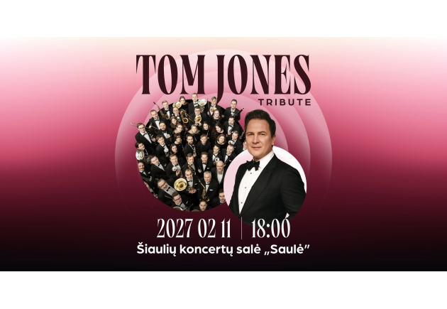TOM JONES TRIBUTE | Eugenijus Chrebtovas ir LSPO