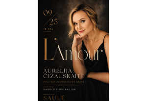 L'AMOUR | Kino muzikos ir miuziklų vakaras