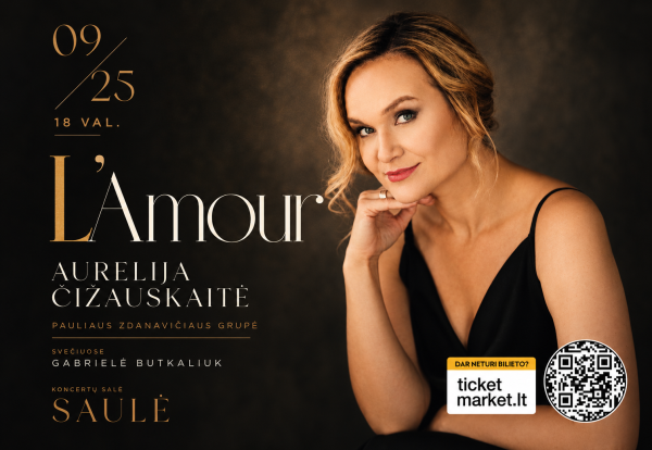 L'AMOUR | Kino muzikos ir miuziklų vakaras