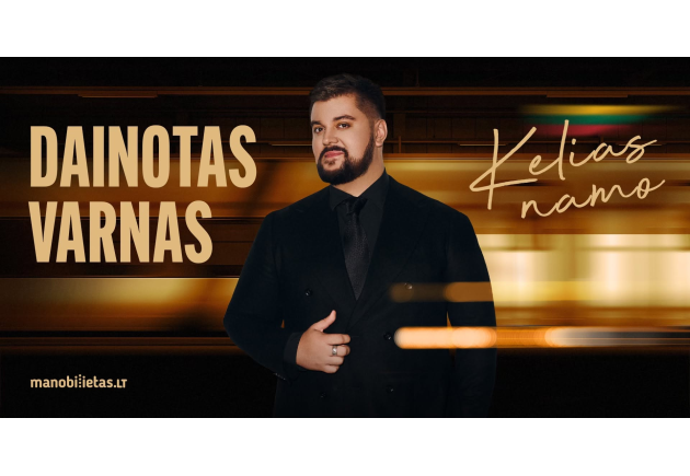 DAINOTAS VARNAS su grupe. Koncertinis turas „Kelias namo“