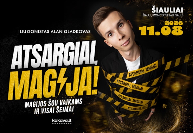 PREMJERA: Atsargiai, Magija!