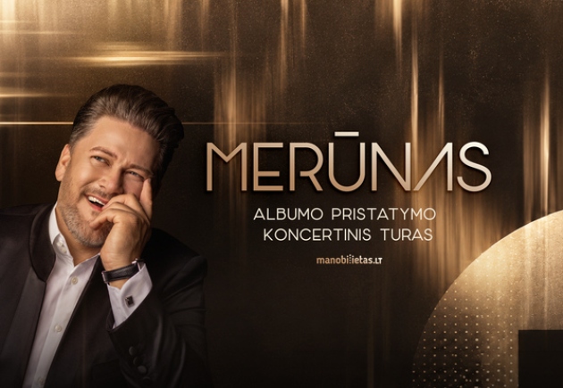 MERŪNAS. Naujo albumo pristatymas