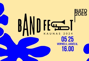 Pučiamųjų orkestrų festivalis BANDFEST Kaunas 2024
