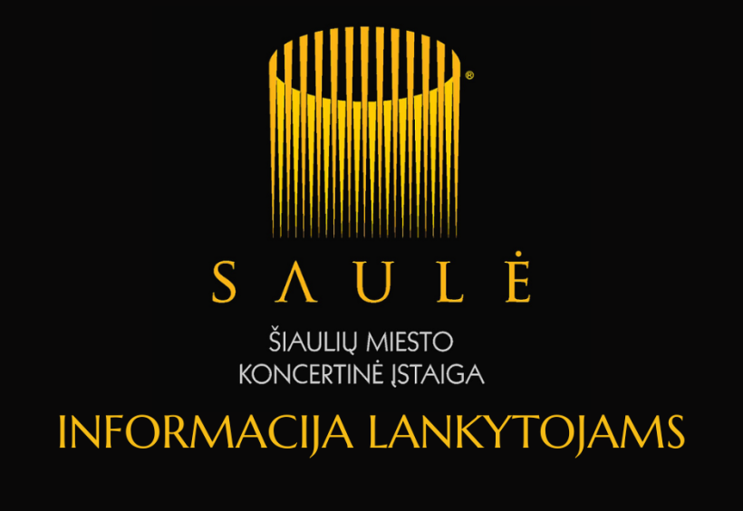 INFORMACIJA LANKYTOJAMS 